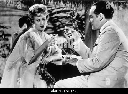 1960, Film Title: FACTS OF LIFE, Director: MELVIN FRANK, Pictured: LUCILLE BALL, MELVIN FRANK. (Credit Image: SNAP) Stock Photo