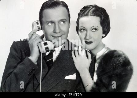 1939, Film Title: MAN ABOUT TOWN, Director: MARK SANDRICH, Studio: PARAMOUNT, Pictured: JACK BENNY, DOROTHY LAMOUR, MARK SANDRICH. (Credit Image: SNAP) Stock Photo