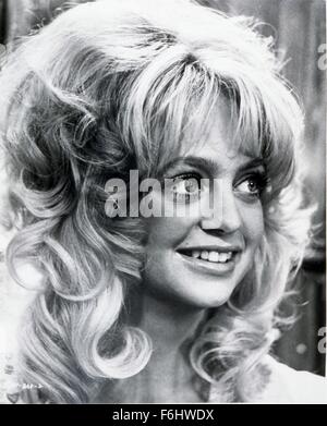 1972, Film Title: BUTTERFLIES ARE FREE, Director: MILTON KATSELAS, Studio: COLUMBIA, Pictured: GOLDIE HAWN, BOUFFANT, HAIR, HEAD SHOT. (Credit Image: SNAP) Stock Photo