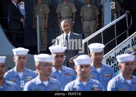 Philippine Navy ships in Manila port : replenishment tanker BRP Lake ...