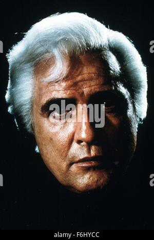 1978, Film Title: SUPERMAN, Director: RICHARD DONNER,  Pictured: MARLON BRANDO. Stock Photo