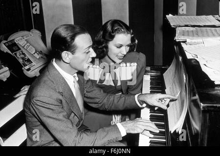 1940, Film Title: BROADWAY MELODY OF 1940, Director: NORMAN TAUROG, Studio: MGM, Pictured: FRED ASTAIRE, ELEANOR POWELL. (Credit Image: SNAP) Stock Photo