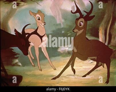 1942, Film Title: BAMBI, Director: DAVID HAND, Studio: DISNEY, Pictured: BAMBI. (Credit Image: SNAP) Stock Photo