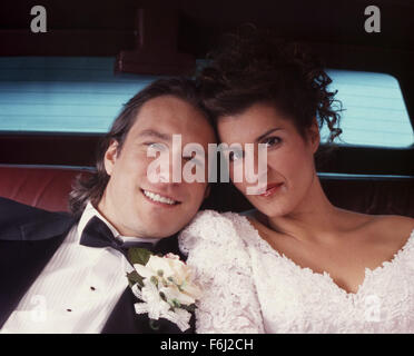 Sep 02, 2002; Hollywood, CA, USA; JOHN CORBETT and NIA VARDALOS star as Ian and Toula in 'My Big Fat Greek Wedding.'.  (Credit Image: ) Stock Photo