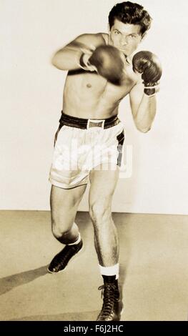 1954, Film Title: TENNESSEE CHAMP, Director: FRED M WILCOX, Studio: MGM, Pictured: BOXING, DEWEY MARTIN, SPORT. (Credit Image: SNAP) Stock Photo