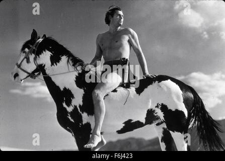 1943, Film Title: TARZAN'S DESERT MYSTERY, Pictured: CHARACTER, TARZAN. (Credit Image: SNAP) Stock Photo