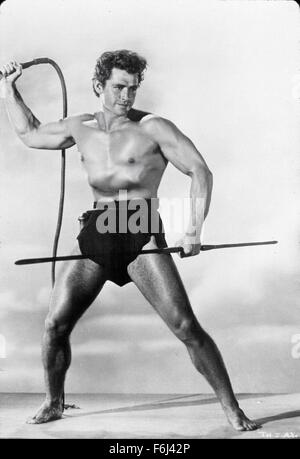 TARZAN'S HIDDEN JUNGLE, Gordon Scott, 1955 Stock Photo - Alamy