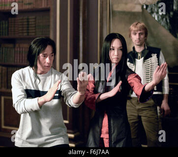 Jan 30, 2003; Hollywood, CA, USA; JACKIE CHAN (left) as Chon Wang and FANN WONG as Chon Lin in the action, adventure, comedy ''Shanghai Knights'' directed by David Dobkin. Stock Photo