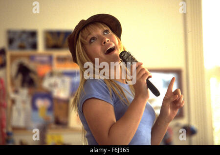 Mar 26, 2003; Vancouver, BC, CANADA;Actress HILARY DUFF stars as Lizzie McGuire in 'The Lizzie Mcguire Movie.' Stock Photo