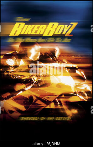 Nov 14, 2003; Hollywood, CA, USA; Poster for the action, crime, drama Biker Stock Photo