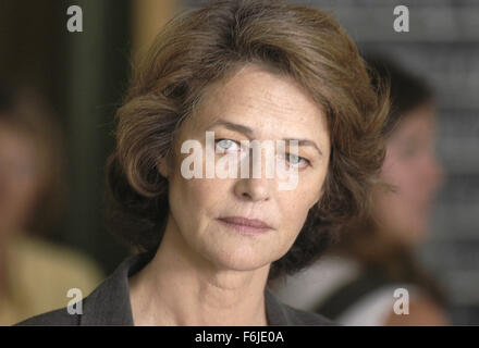 RELEASE DATE: October 17, 2004. MOVIE TITLE: The Keys to the House. STUDIO: Rai Cinema. PLOT: Meeting his handicapped son for the first time, a young father attempts to forge a relationship with the teenager. PICTURED: CHARLOTTE RAMPLING as Nicole. Stock Photo