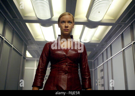 KRISTANNA LOKEN as T-X in the sci-fi, action, thriller ''Terminator 3: Rise of the Machines'' directed by Jonathan Mostow. Stock Photo