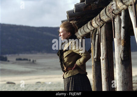 Nov 26, 2003; Santa Fe, NM, USA; CATE BLANCHETT stars as Maggie Gilkeson in the thrilling western drama 'The Missing' directed by Ron Howard. Stock Photo