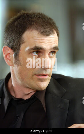 RELEASE DATE: March 19, 2004. MOVIE TITLE: Dawn of the Dead. STUDIO: Strike Entertainment. PLOT: A nurse, a policeman, a young married couple, a salesman, and other survivors of a worldwide plague that is producing aggressive, flesh-eating zombies, take refuge in a mega Midwestern shopping mall. PICTURED: TY BURRELL stars as Steve. Stock Photo