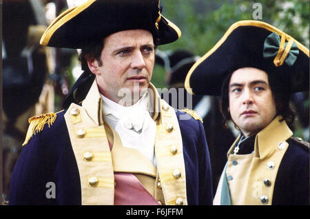 Dec 08, 2003; Hollywood, CA, USA; AIDAN QUINN as Benedict Arnold and TOM MURPHY as Major Franks in the drama Benedict Stock Photo