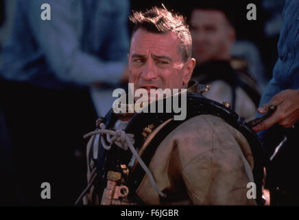 RELEASE DATE: November 10, 2000. MOVIE TITLE: Men of Honor. STUDIO: Fox 2000 Pictures. PLOT: The story of Carl Brashear, the first African American, then also the first amputee, US Navy Diver and the man who trained him. PICTURED: ROBERT DE NIRO as Chief Leslie W.'Billy' Sunday. Stock Photo