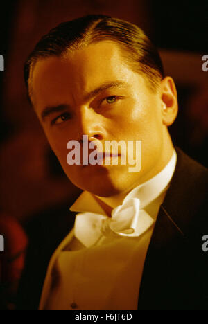 RELEASE DATE: December 25, 2004. MOVIE TITLE: The Aviator. STUDIO: Forward Pass. PLOT: A biopic depicting the early years of legendary director and aviator Howard Hughes' career, from the late 1920s to the mid-1940s. PICTURED: LEONARDO DICAPRIO as Howard Hughes. Stock Photo