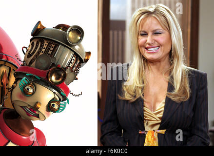 Mar 07, 2005; Los Angeles, CA, USA; JENNIFER COOLIDGE provides the voice of Aunt Fanny in the animated family comedy 'Robots' directed by Chris Wedge. Release date: March 11th 2005. Stock Photo