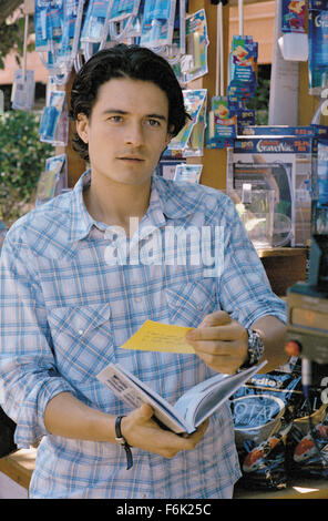 RELEASE DATE: October 14, 2005. MOVIE TITLE: Elizabethtown. STUDIO: Paramount Pictures. PLOT: During an outrageous memorial for a Southern patriarch, an unexpected romance blooms between a young woman and man. PICTURED: ORLANDO BLOOM as Drew Baylor. Stock Photo