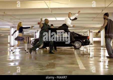 Sep 02, 2005; Miami, FL, USA; Actor JASON STATHAM (in white shirt) returns as Frank Martin in the Louis Leterrier directed action thriller, 'Transpoter 2.' Mandatory Credit: Photo by 20th Century Fox. (Ac) Copyright 2005 by Courtesy of 20th Century Fox Stock Photo
