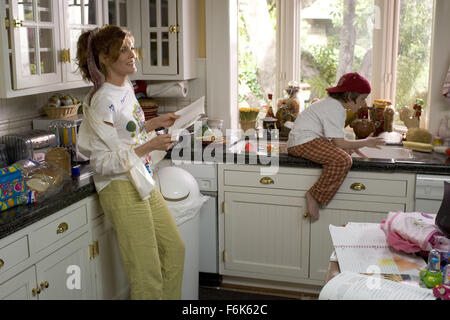 RELEASE DATE: November 23, 2005. MOVIE TITLE: Yours, Mine and Ours. STUDIO: Paramount Pictures. PLOT: A widowed Coast Guard Admiral and a widow handbag designer fall in love and marry, much to the dismay of her 10 and his 8 children. PICTURED: RENE RUSSO stars as Helen. Stock Photo