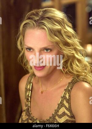 RELEASE DATE: October 28, 2005. MOVIE TITLE: Prime. STUDIO: Focus Features. PLOT: A career driven professional from Manhattan is wooed by a young painter, who also happens to be the son of her psychoanalyst. PICTURED: UMA THURMAN stars as Rafi. Stock Photo