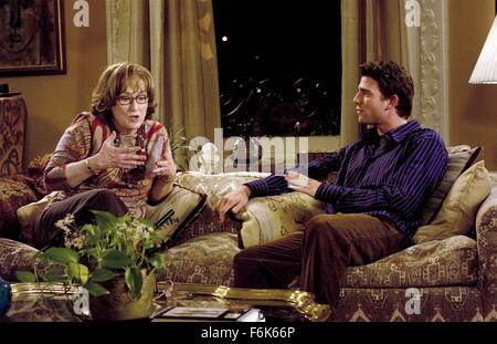 RELEASE DATE: October 28, 2005. MOVIE TITLE: Prime. STUDIO: Focus Features. PLOT: A career driven professional from Manhattan is wooed by a young painter, who also happens to be the son of her psychoanalyst. PICTURED: MERYL STREEP as Lisa and BRYAN GREENBERG as Dave. Stock Photo