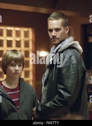 Jan 18, 2006; Newark, NJ, USA; Actors ALEX NEUBERGER as Nicky Gazelle and PAUL WALKER as Joey Gazelle in the Wayne Kramer directed Action drama 'Running Scared.' Set to be released February 24, 2006. Mandatory Credit: Photo by J Clifford/New Line Cinema. (Ac) Copyright 2006 by Courtesy of New Line Cinema Stock Photo