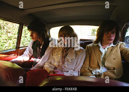 Mar 24, 2006; London, England, UK; Actor LEO GREGORY (center) portrays Brian Jones, co-founder of the rock group, 'The Rolling Stones,' in the Stephen Woolley directed biographical music/drama, 'Stoned.' Also pictured are, BEN WISHAW (left) as Keith Richards and  YOUSEF ALTIN  (right) as Bill Wyman. Mandatory Credit: Photo by Number 9 Films Ltd.. (c) Copyright 2006 by Courtesy of Number 9 Films Ltd. Stock Photo