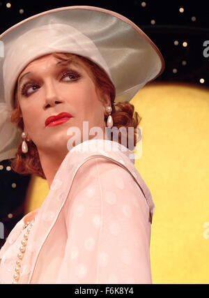 RELEASE DATE: April 22, 2005. MOVIE TITLE: The Lady in Question Is Charles Busch. STUDIO: Two Lions Productions LLC. PLOT: A biography/documentary of the life of writer and performer. PICTURED: CHARLES BUSCH as Leading Lady. Stock Photo