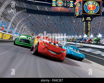 CHICK HICKS LIGHTNING MCQUEEN & THE KING CARS (2006 Stock Photo ...