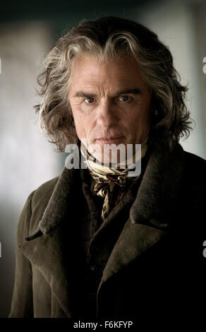 RELEASE DATE: November 10, 2006. MOVIE TITLE: Copying Beethoven. STUDIO: Metro-Goldwyn-Mayer (MGM). PLOT: A fictionalized account of the last year of Beethoven's life. PICTURED: Actor ED HARRIS as Ludwig van Beethoven. Stock Photo
