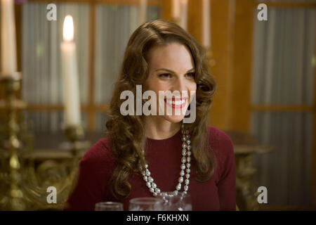 RELEASE DATE: September 15, 2006. MOVIE TITLE: The Black Dahlia. STUDIO: Universal Pictures. PLOT: Two policemen see their personal and professional lives fall apart in the wake of theBlack Dahlia murder investigation. PICTURED: HILARY SWANK as Madeleine Linscott. Stock Photo