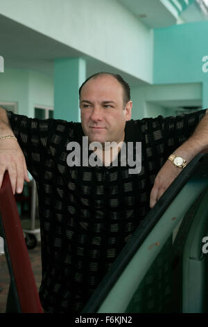 June 19, 2013 - FILE - James Gandolfini, star of HBO's 'The Sopranos' has died of a heart attack in Rome. He was 51. Gandolfino was known for his role as Tony Soprano in the HBO series 'The Sopranos.' PICTURED: 2006 - JAMES GANDOLFINI as New Jersey-based Italian-American mobster Tony Soprano. (Credit Image: c HBO/Entertainment Pictures) Stock Photo