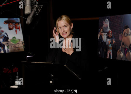 FLUSHED AWAY, Kate Winslet (voice of Rita), Rita, on set, 2006 ...