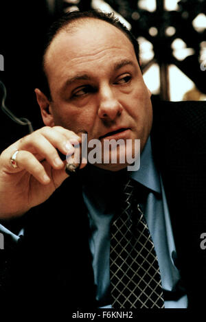 June 19, 2013 - FILE - James Gandolfini, star of HBO's ''The Sopranos' has died of a heart attack in Rome. He was 51. Gandolfino was known for his role as Tony Soprano in the HBO series 'The Sopranos.' PICTURED: JAMES GANDOLFINI as New Jersey-based Italian-American mobster Tony Soprano. (Credit Image: c HBO/Entertainment Pictures) Stock Photo