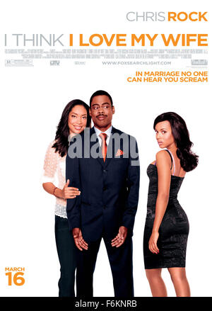 Mar 12, 2007 - New York, NY, USA - RELEASE DATE: March 16, 2007. DIRECTOR: Chris Rock. STUDIO: Fox Searchlight Pictures. PLOT: A married man who daydreams about being with other women finds his will and morals tested after he's visited by the ex-mistress of his old friend. PICTURED: Movie poster featuring GINA TORRES, CHRIS ROCK, and KERRY WASHINGTON. (Credit Image: c Phil Caruso/Fox Searchlight Pictures) RESTRICTIONS: This is a publicly distributed film, television or publicity photograph. Non-editorial use may require additional clearances. Stock Photo