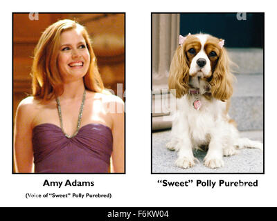 RELEASE DATE: August 3, 2007. MOVIE TITLE: Underdog. STUDIO: Walt Disney Pictures. PLOT: A lab accident gives a hound named Shoeshine some serious superpowers -- a secret that the dog eventually shares with the young boy who becomes his owner and friend. PICTURED: AMY ADAMS as the voice of Polly. Stock Photo