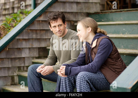 RELEASE DATE: October 2007. MOVIE TITLE: Dan in Real Life. STUDIO: Touchstone Pictures. PLOT: A widower finds out the woman he fell in love with is his brother's girlfriend. PICTURED: (L-R) DANE COOK, STEVE CARELL as Dan and ALISON PILL as Jane Burns. Stock Photo