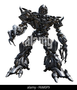 RELEASE DATE: July 04, 2007. MOVIE TITLE: Transformers. STUDIO: Paramount Pictures. PLOT: Dueling alien races, the Autobots and the Decepticons, bring their battle to Earth, leaving the future of humankind hanging in the balance. PICTURED: Scene of the movie. Stock Photo