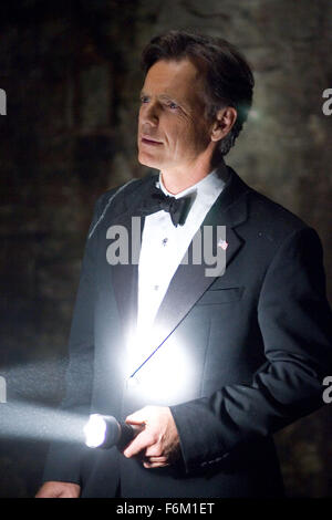 RELEASE DATE: December 2007. MOVIE TITLE: National Treasure: Book of Secrets. STUDIO: Disney Enterprises. PLOT: Treasure hunter Benjamin Franklin Gates (Cage) looks to discover the truth behind the assassination of Abraham Lincoln, by uncovering the mystery within the 18 pages missing from assassin John Wilkes Booth's diary. PICTURED: BRUCE GREENWOOD. Stock Photo