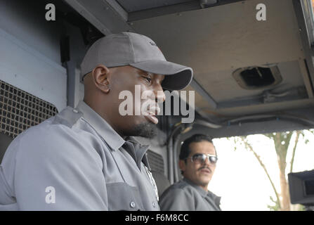 RELEASE DATE: 11 April 2008. MOVIE TITLE: The Take. STUDIO: Destination Films. PLOT: After he's shot during a heist in East L.A., an armored-truck driver wrestles with rehabilitation and tracking down the man who committed the crime. PICTURED: TYRESE GIBSON as Adell Baldwin. Stock Photo