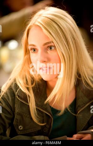 RELEASE DATE: 13 March 2009. TITLE: Race to Witch Mountain. STUDIO: Walt Disney Pictures. PLOT: A UFO expert enlists the help of a cabbie to protect two siblings with paranormal powers from the clutches of an organization that wants to use the kids for their nefarious plans. PICTURED: ANNASOPHIA ROBB as Sara. Stock Photo