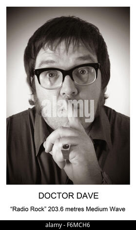 RELEASE DATE: 28 August 2009. MOVIE TITLE: Portobello Studios. STUDIO: Fyodor Productions. PLOT: A period comedy about an illegal radio station in the North Sea in the 1960's. PICTURED: NICK FROST as 'Doctor' Dave. Stock Photo