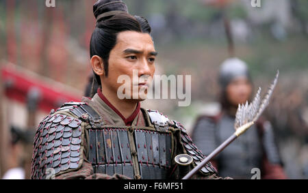 RELEASE DATE: November 20, 2009. MOVIE TITLE: Red Cliff. STUDIO: Beijing Film Studio. PLOT: . PICTURED: TAKESHI KANESHIRO as Zhuge Liang. Stock Photo