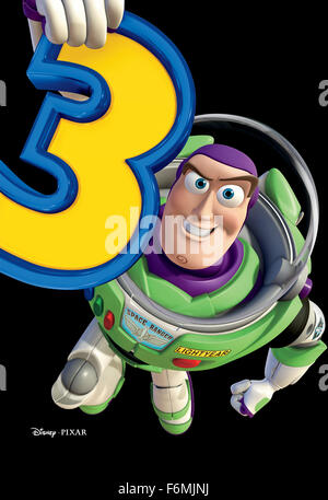 RELEASE DATE: June 18, 2010   MOVIE TITLE: Toy Story 3   STUDIO: Disney Pixar   DIRECTOR: Lee Unkrich   PLOT: Woody, Buzz, and the rest of their toy-box friends are dumped in a day-care center after their owner, Andy, departs for college   PICTURED: TIM ALLEN as Buzz Lightyear (voice)   (Credit Image: c Disney Pixar/Entertainment Pictures) Stock Photo