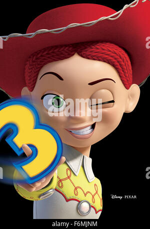 RELEASE DATE: June 18, 2010   MOVIE TITLE: Toy Story 3   STUDIO: Disney Pixar   DIRECTOR: Lee Unkrich   PLOT: Woody, Buzz, and the rest of their toy-box friends are dumped in a day-care center after their owner, Andy, departs for college   PICTURED: JOAN CUSACK as Jessie the Yodeling Cowgirl (voice)   (Credit Image: c Disney Pixar/Entertainment Pictures) Stock Photo