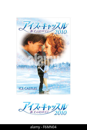 RELEASE DATE: June 18, 2010. MOVIE TITLE: Ice Castle. STUDIO: Sony Pictures. PLOT: Alexis Winston is a young girl who dreams of becoming a champion figure skater. While practicing, Alexis suffers a terrible accident that takes her sight and threatens to destroy her dreams. In the midst of feeling sorry for herself she falls in love with a handsome young man named Nick who (with help from her family) helps her to realize that she can still fulfill her dreams. PICTURED:  TAYLOR FIRTH as Lexi and ROB MAYES as Nick Stock Photo