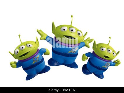 RELEASE DATE: June 18, 2010   MOVIE TITLE: Toy Story 3   STUDIO: Disney Pixar   DIRECTOR: Lee Unkrich   PLOT: Woody, Buzz, and the rest of their toy-box friends are dumped in a day-care center after their owner, Andy, departs for college   PICTURED: Aliens   (Credit Image: c Disney Pixar/Entertainment Pictures) Stock Photo