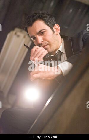 RELEASE DATE: 17 September 2010. TITLE: Devil. STUDIO: Night Chronicles. PLOT: A group of people trapped in an elevator realize that the devil is among them. PICTURED: CHRIS MESSINA as Detective Bowden. Stock Photo